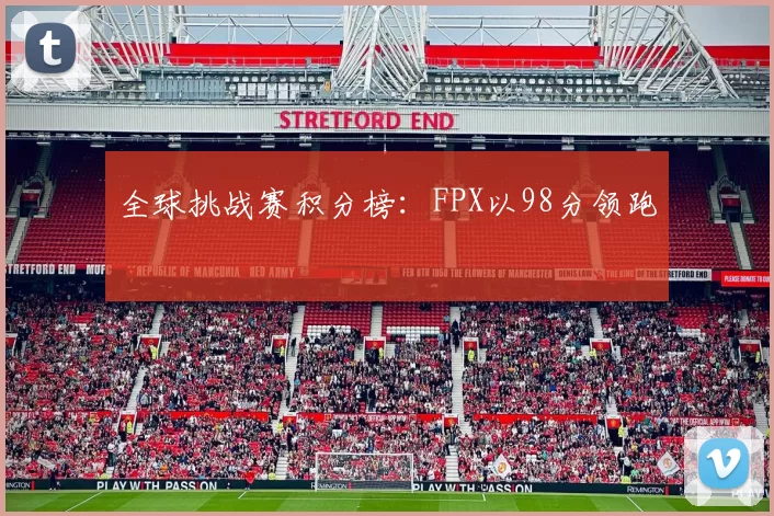 全球挑战赛积分榜：FPX以98分领跑