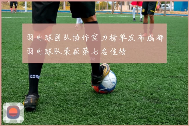 羽毛球团队协作实力榜单发布成都羽毛球队荣获第七名佳绩
